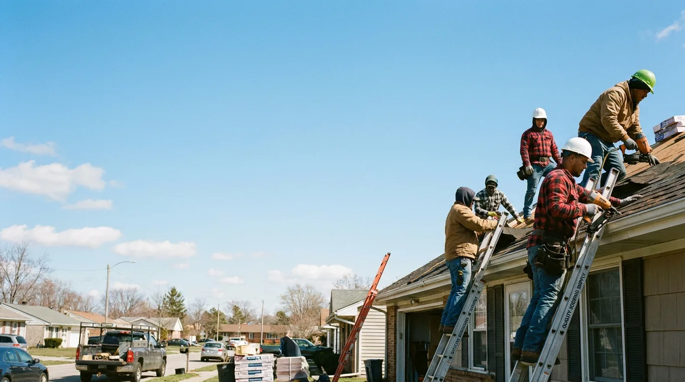 Roofing in Goodfield, IL near me